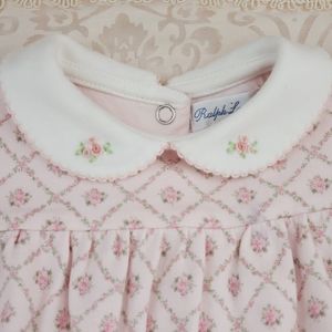 Ralph Lauren Beautiful Baby Embroidered Coverall